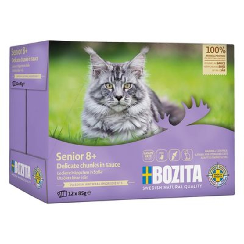 Bozita Morsels in Sauce Senior 12 x 85 g