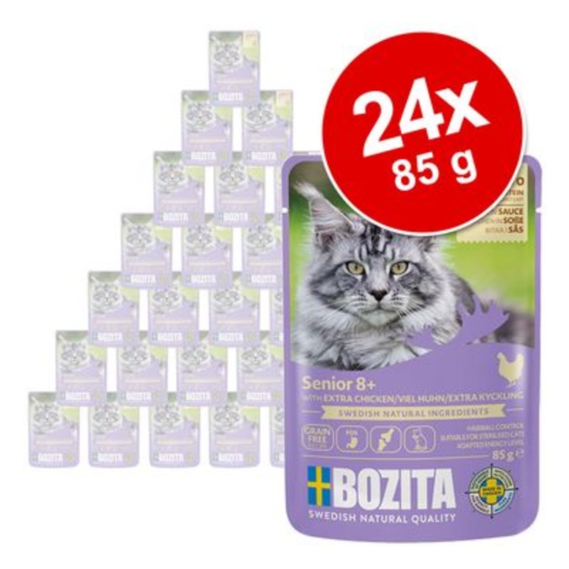 Bozita Morsels in Sauce Senior Saver Pack 24 x 85g