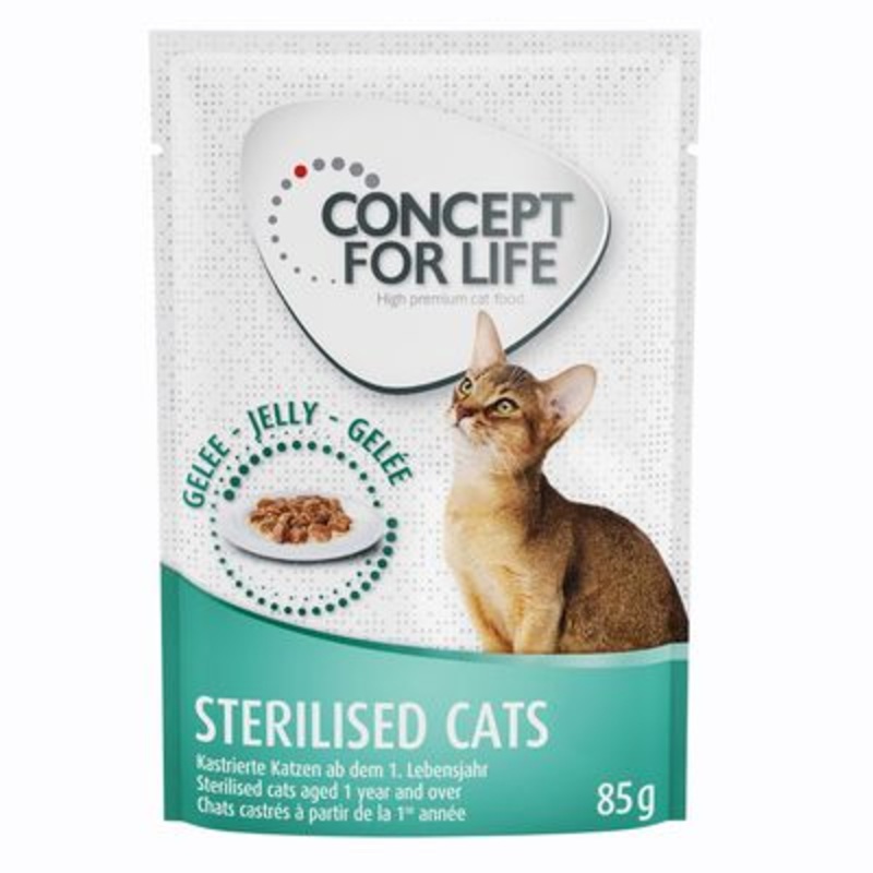 Concept for Life Sterilised Cats  in Jelly