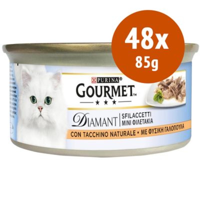 Gourmet Diamond 48 x 85 g wet cat food