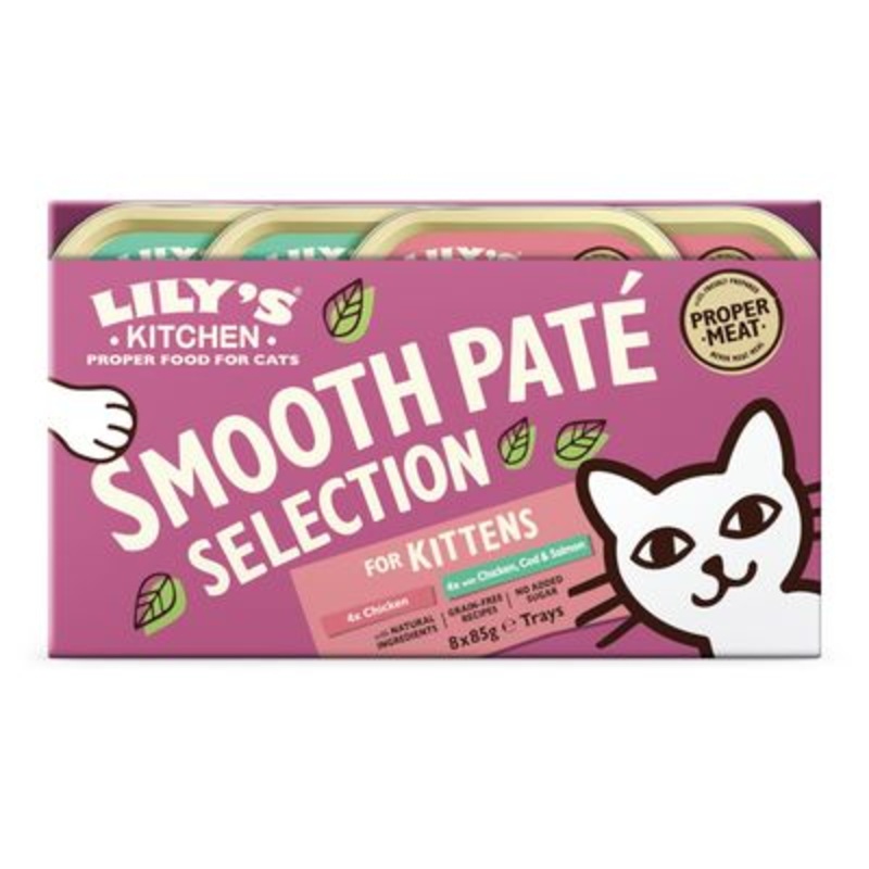 Lily's Kitchen Kitten Smooth Pat 8 x 85g