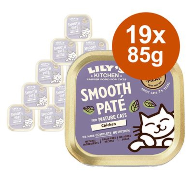 Lily's Kitchen Senior Smooth Pat Selection 19 x 85g