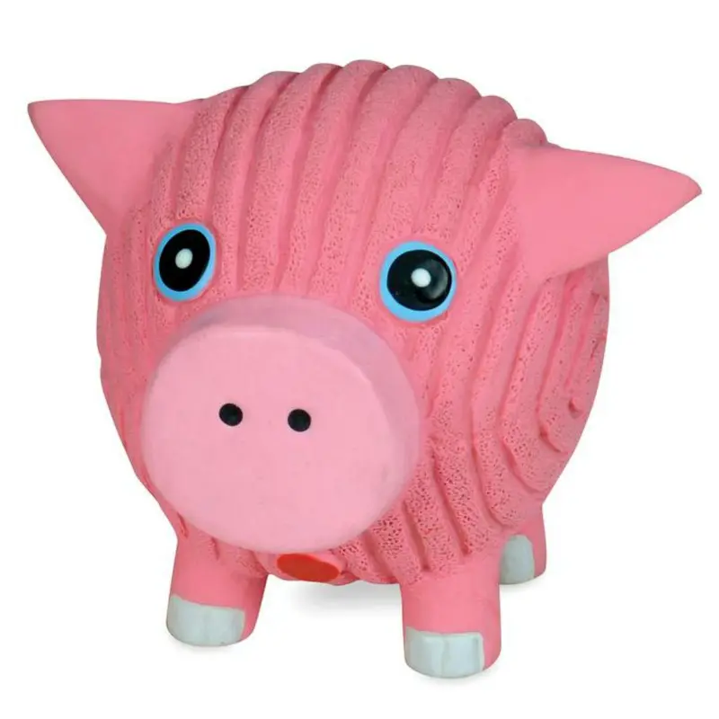 HuggleHounds Ruff-Tex Dog Toy - Hamlet the Pig
