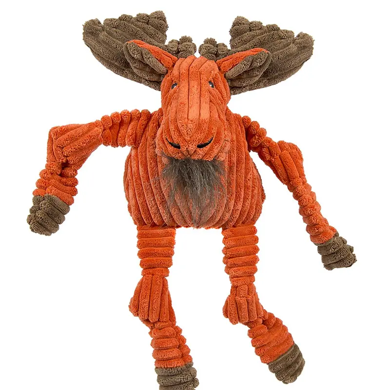 HuggleHounds Woodland Knotties Dog Toy - Moose