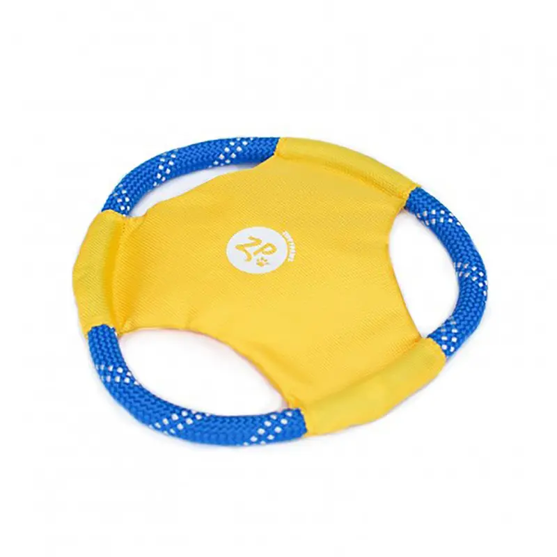 ZippyPaws Rope Gliderz Dog Toy - Yellow