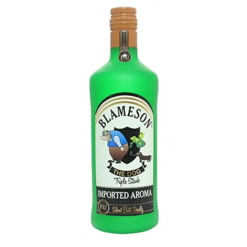 Silly Squeakers Liquor Bottle Dog Toy - Blameson