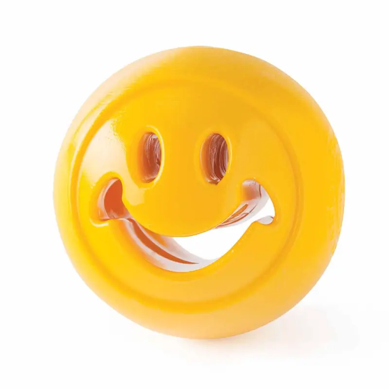 Planet Dog Orbee-Tuff Nooks Ball Dog Toy - Happiness