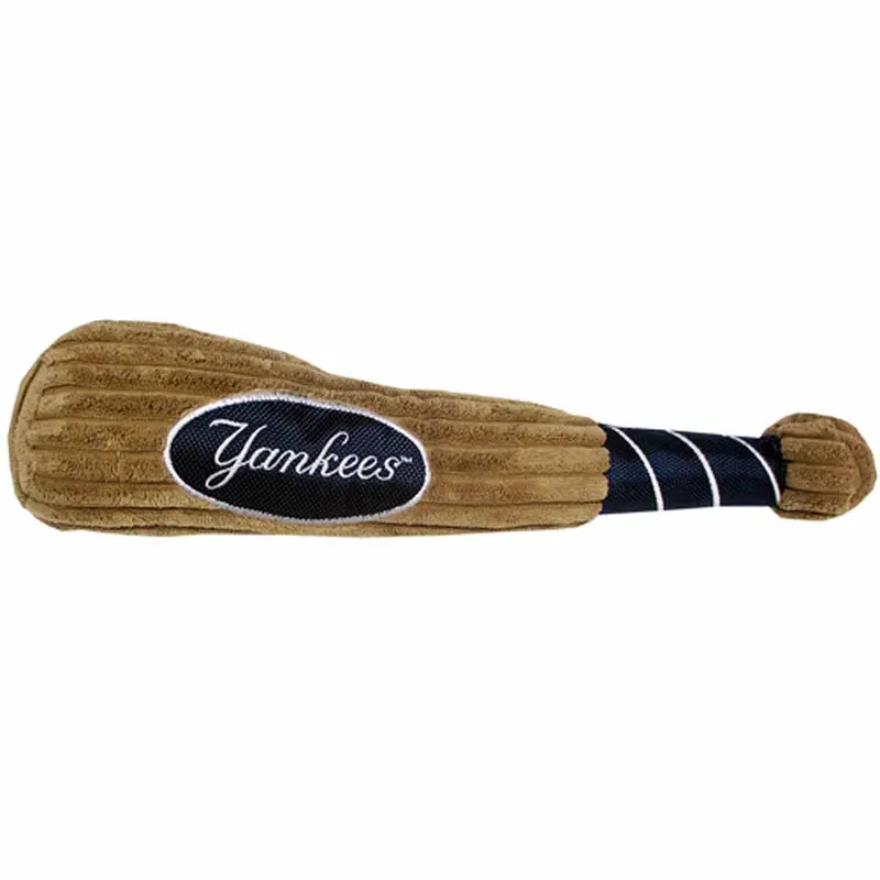 New York Yankees Plush Baseball Bat Dog Toy