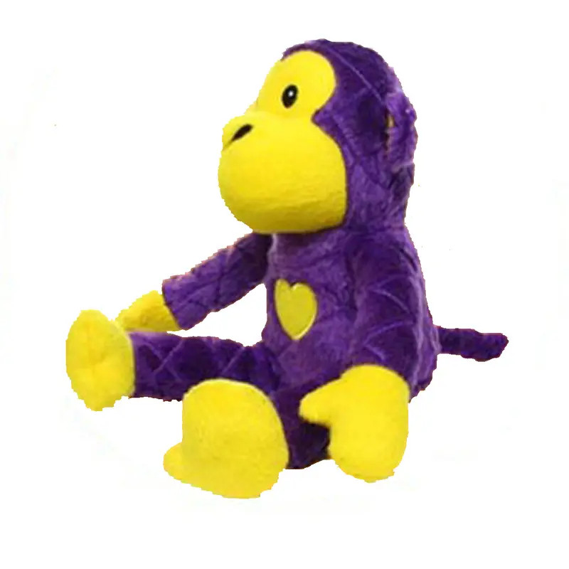 Mighty Safari Dog Toy - Morty the Purple Monkey