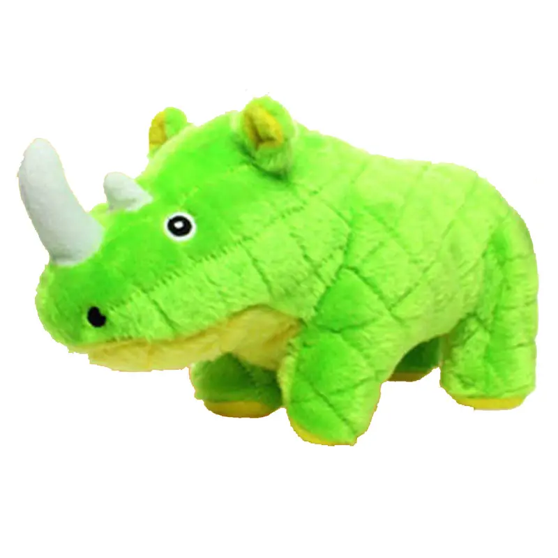 Mighty Safari Dog Toy - Rhoni the Green Rhino