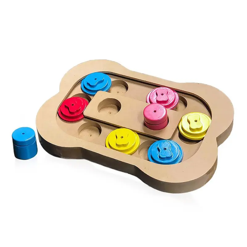 Flipo Brainiac Busy Bone Smart Dog Toy