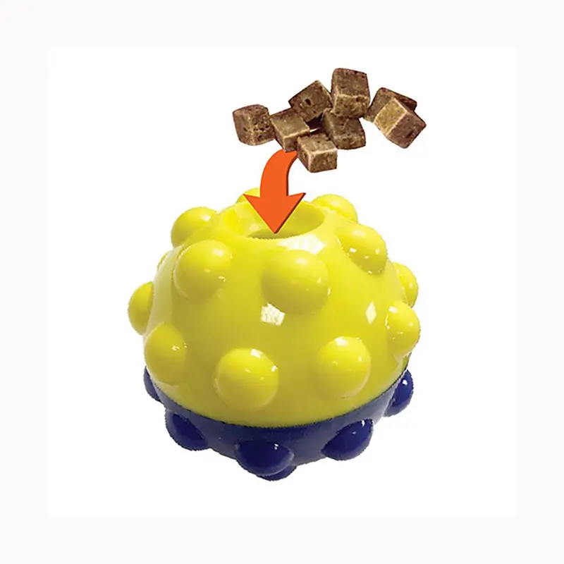foufou Dog fouFIT TPR Treat Dispensing Ball Dog Toys - 5"