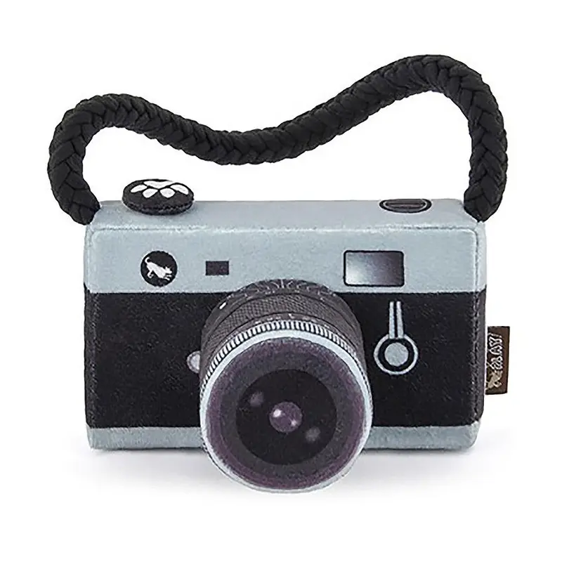 P.L.A.Y. Globetrotter Dog Toy - Lens Licker Camera