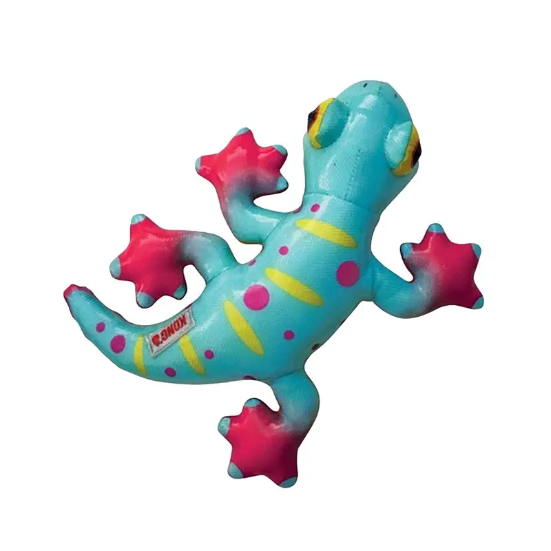 KONG Shieldz Tropics Dog Toy - Gecko
