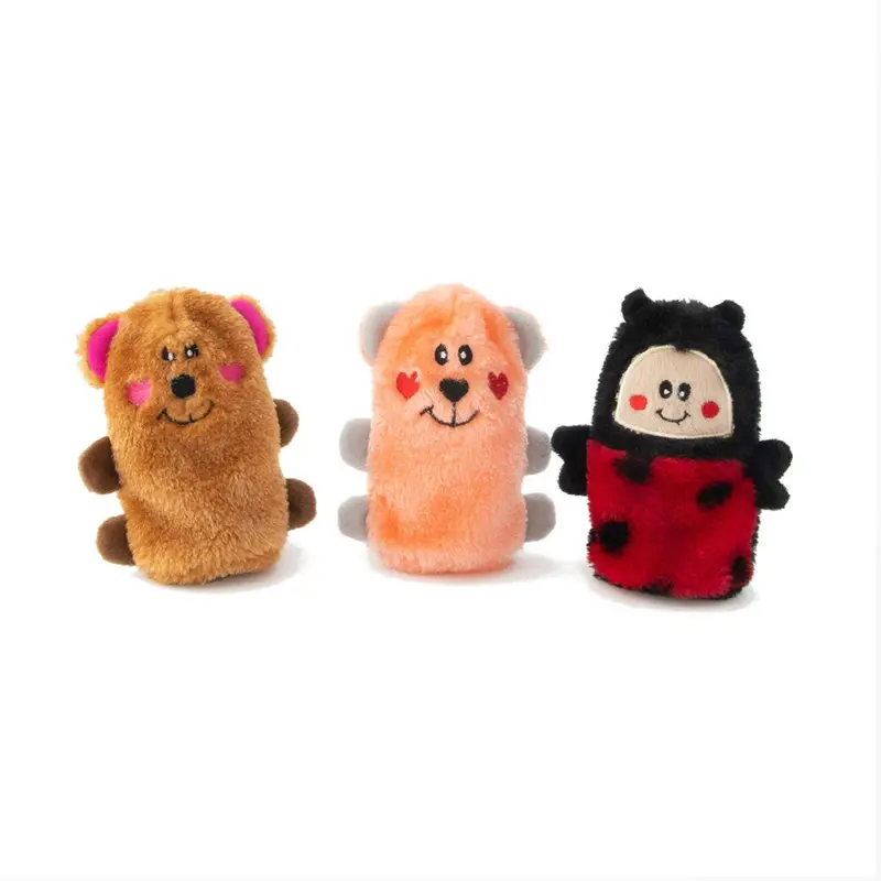 ZippyPaws Valentine's Day Squeakie Buddie Dog Toys