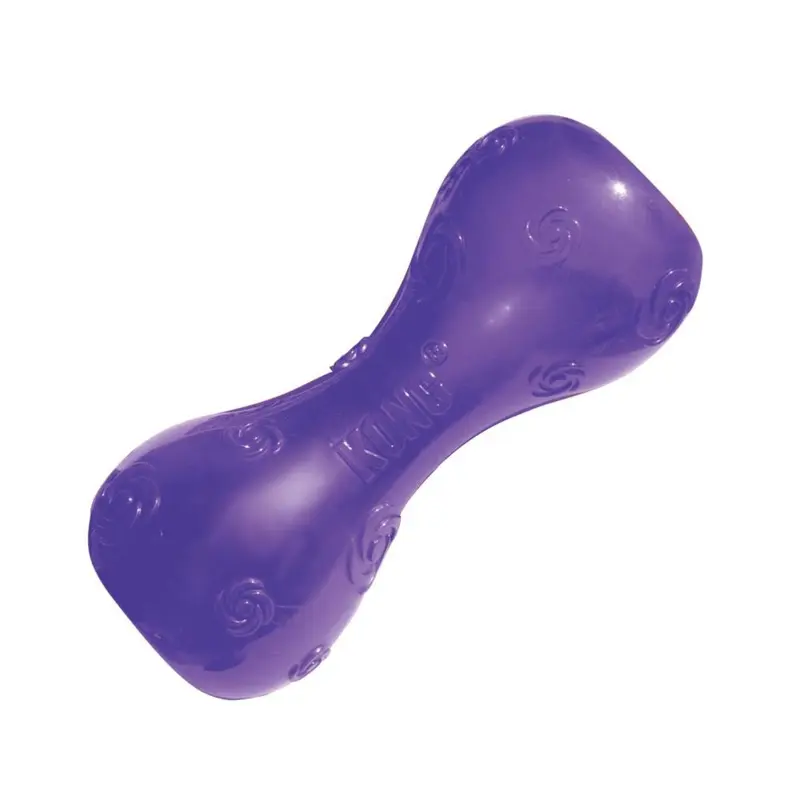 KONG Squeezz Dumbbell Dog Toy - Assorted Colors