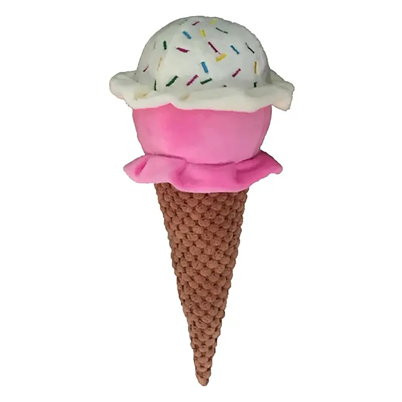 PetLou 10" Ice Cream Dog Toy