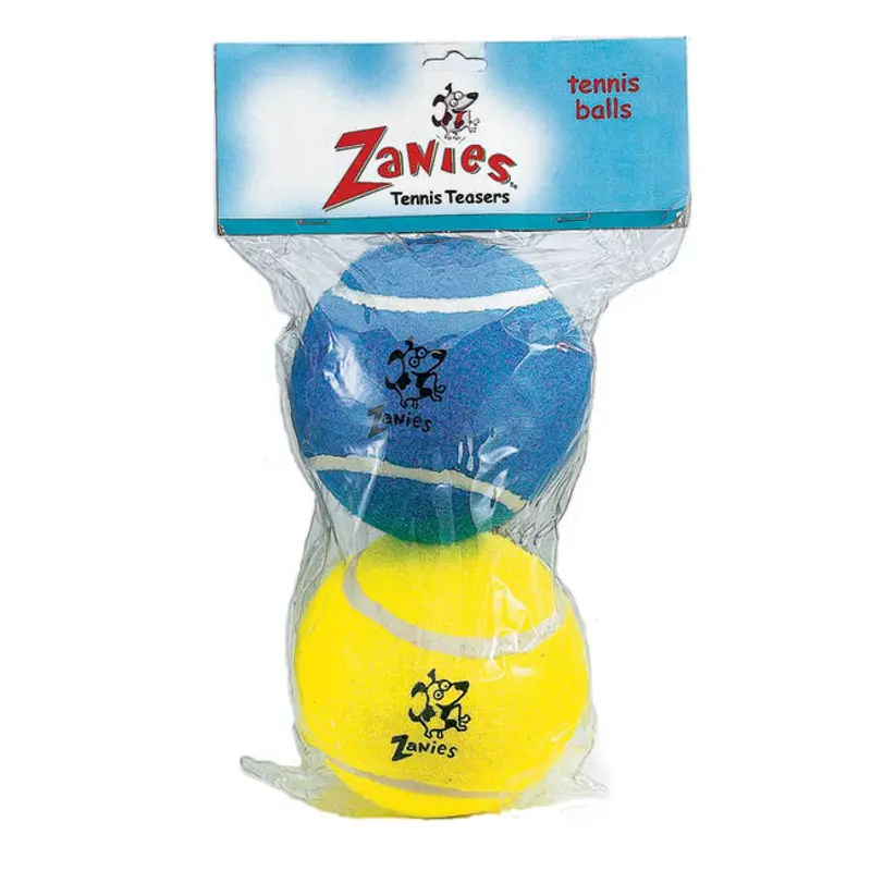 Zanies Tennis Balls 2 Pack for Large Dogs