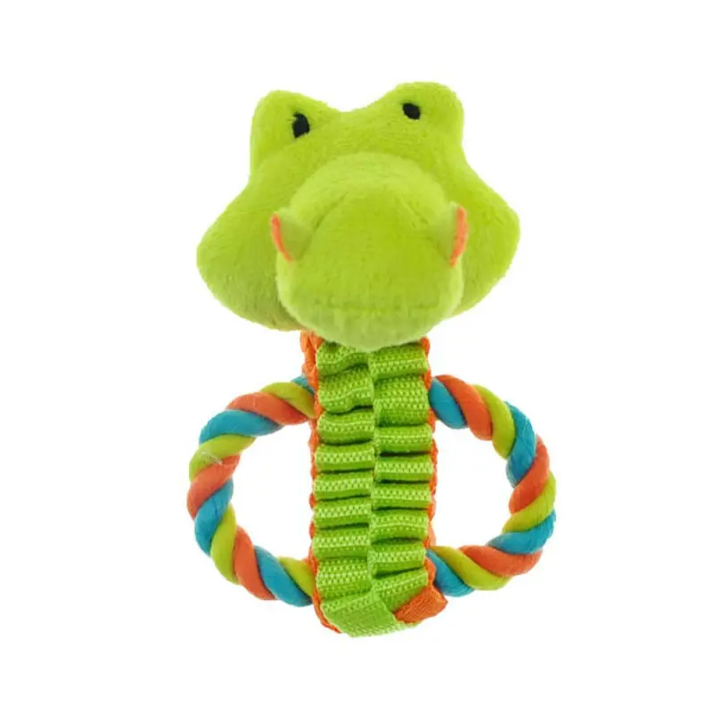 Chomper Mini Safari Tug Pals Dog Toy - Gator