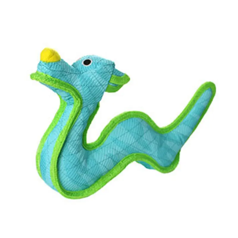 Duraforce Dragon Dog Toy - Blue