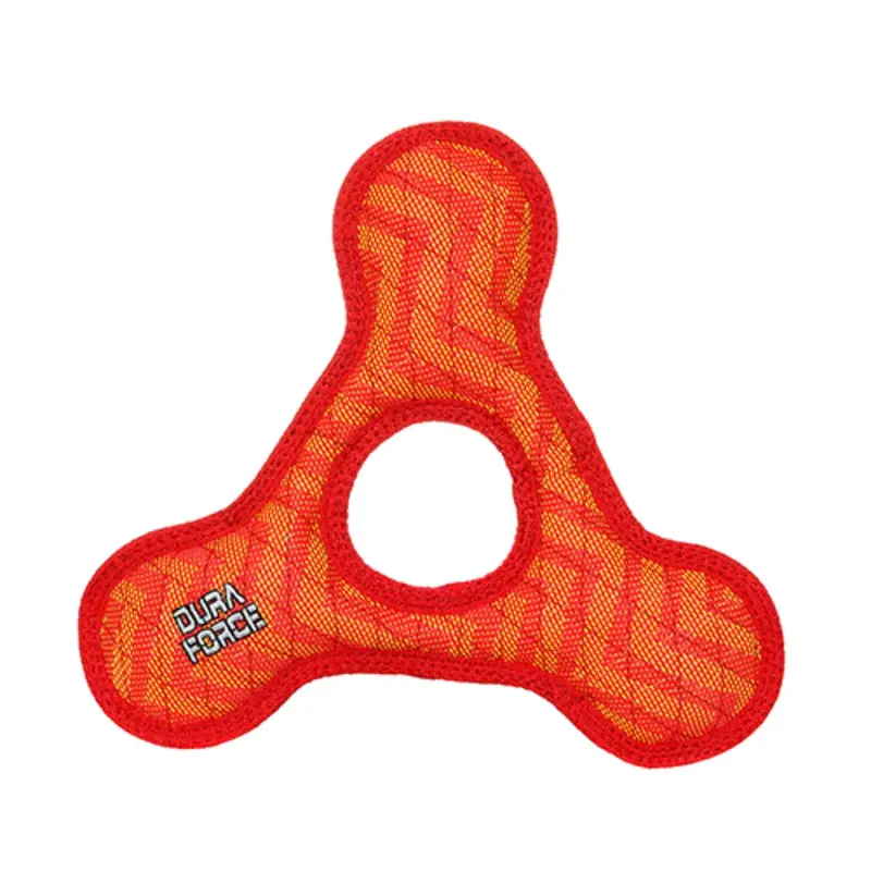 Duraforce TriangleRing Dog Toy - Red
