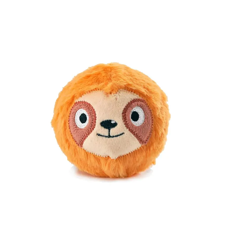 HugSmart 2 in 1 Zoo Ball Dog Toy - Sloth