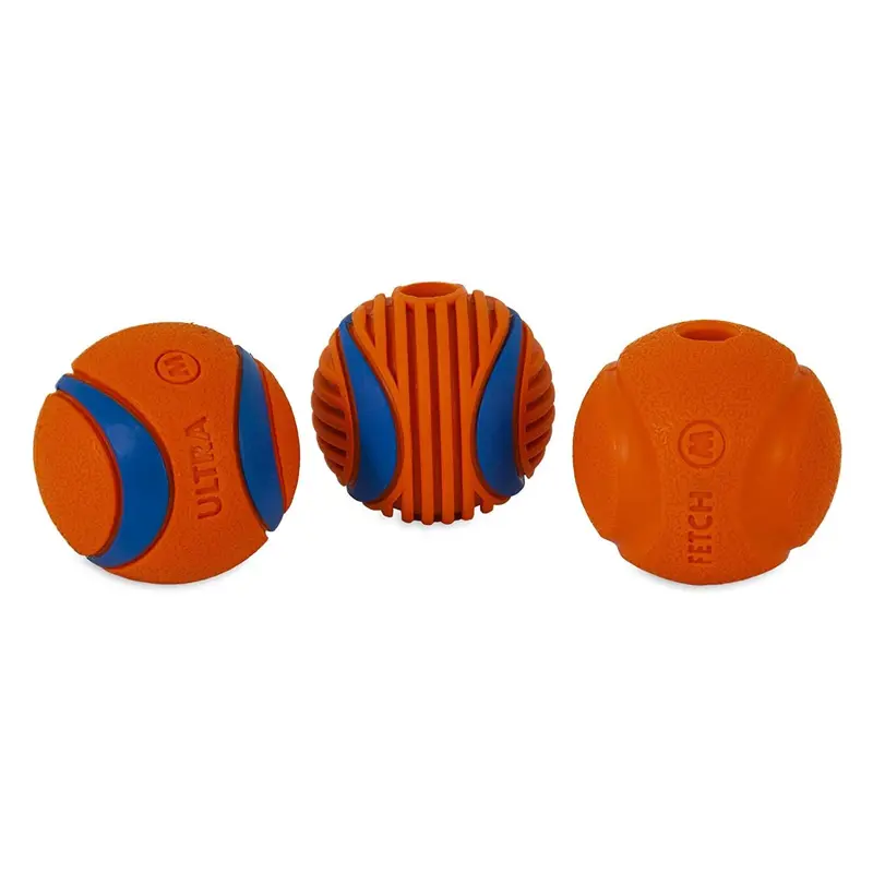 Chuckit! Fetch Medley Balls Dog Toy Series 3 - 3-Pack 