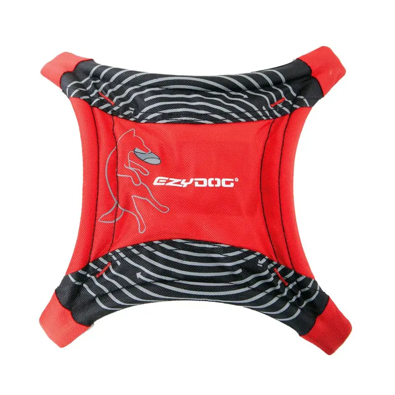 EzyDog Dogstar Flyer Dog Toy - Red