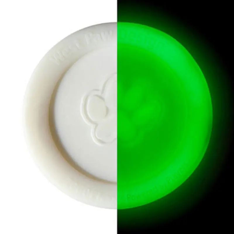 West Paw Zisc Flying Dog Toy - Glow in the Dark