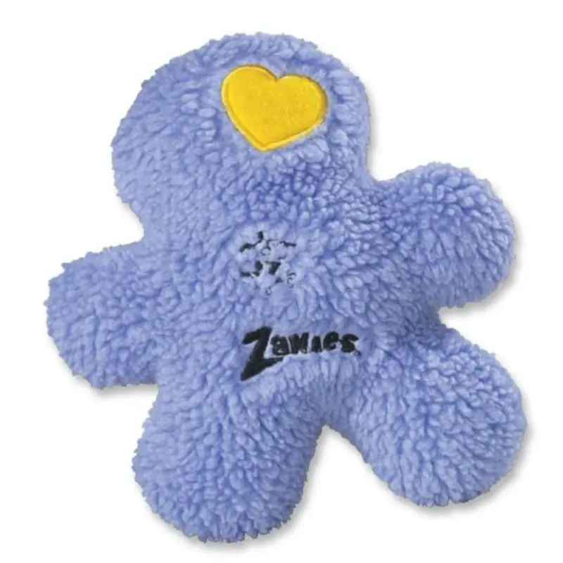 Zanies Embroidered Berber Boys Dog Toy - Purple