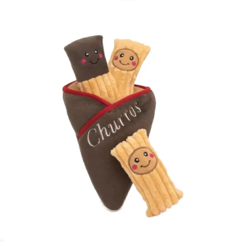 ZippyPaws Burrow Dog Toy - Churro Cone