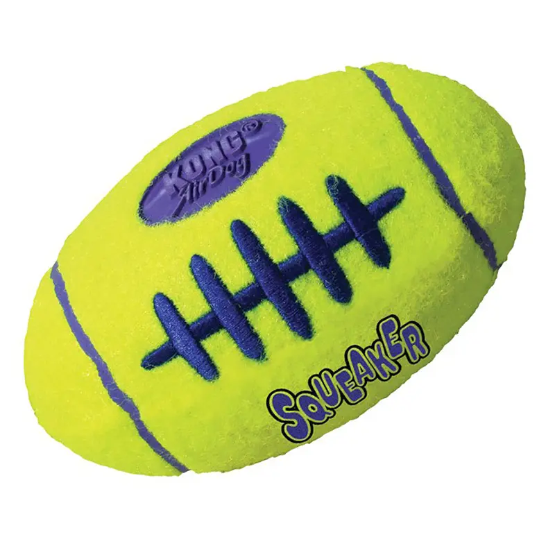 KONG AirDog Squeaker Dog Toy - Football