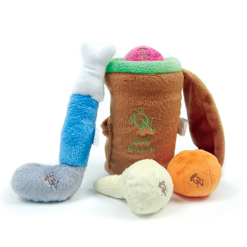 Oscar Newman Golf Champ Dog Toy Set