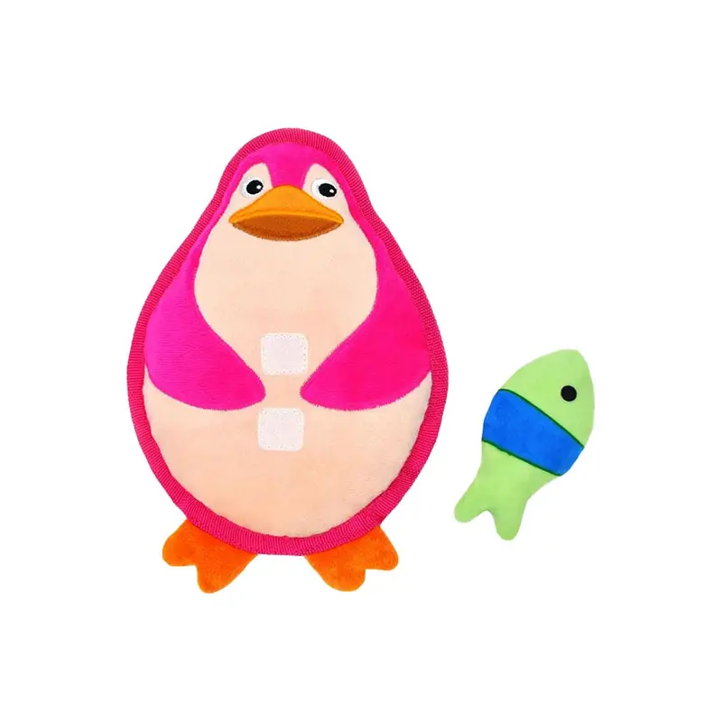 HugSmart Pup Pals Dura Guard Dog Toy - Penguin