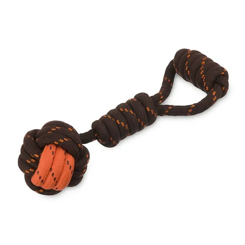 P.L.A.Y. Scout and About Tug Ball Rope Dog Toy