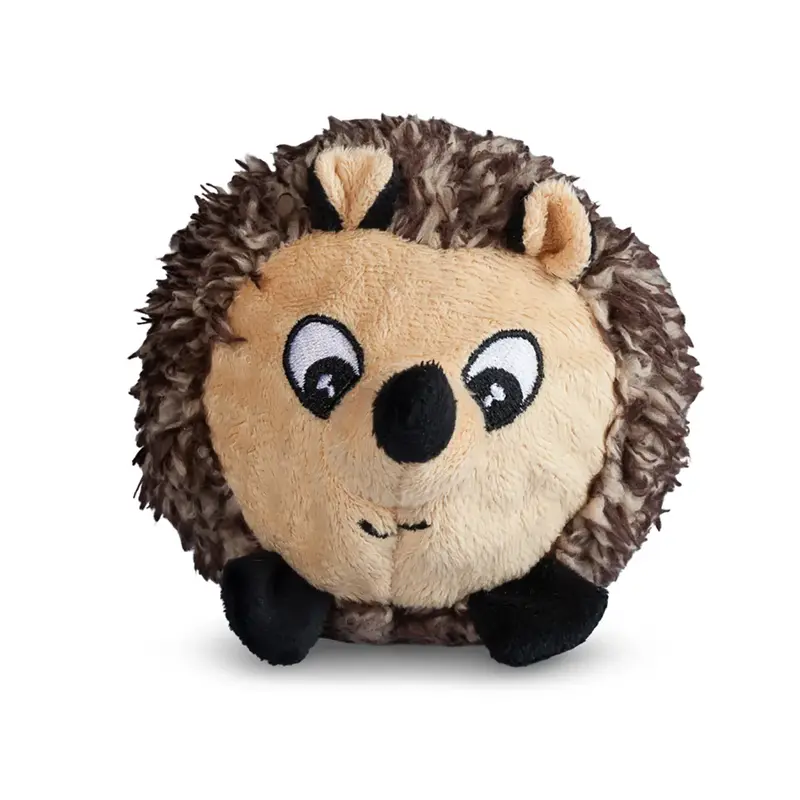 fabdog Country Critter faball Dog Toy - Hedgehog