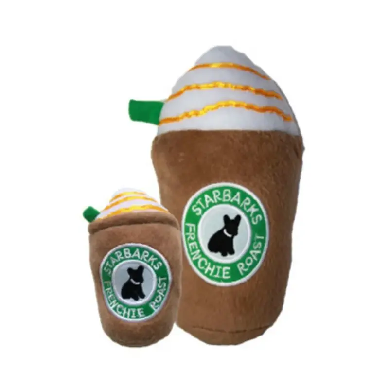 Haute Diggity Dog Starbarks Frenchie Roast Plush Dog Toy