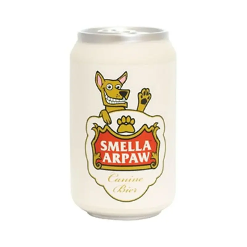 Silly Squeakers Beer Can Dog Toy - Smella Arpaw