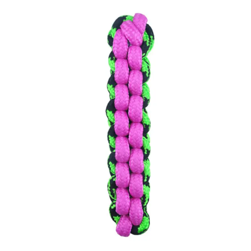 Pet Park Blvd Paracord Rope Fetch Stick Dog Toy - Pink