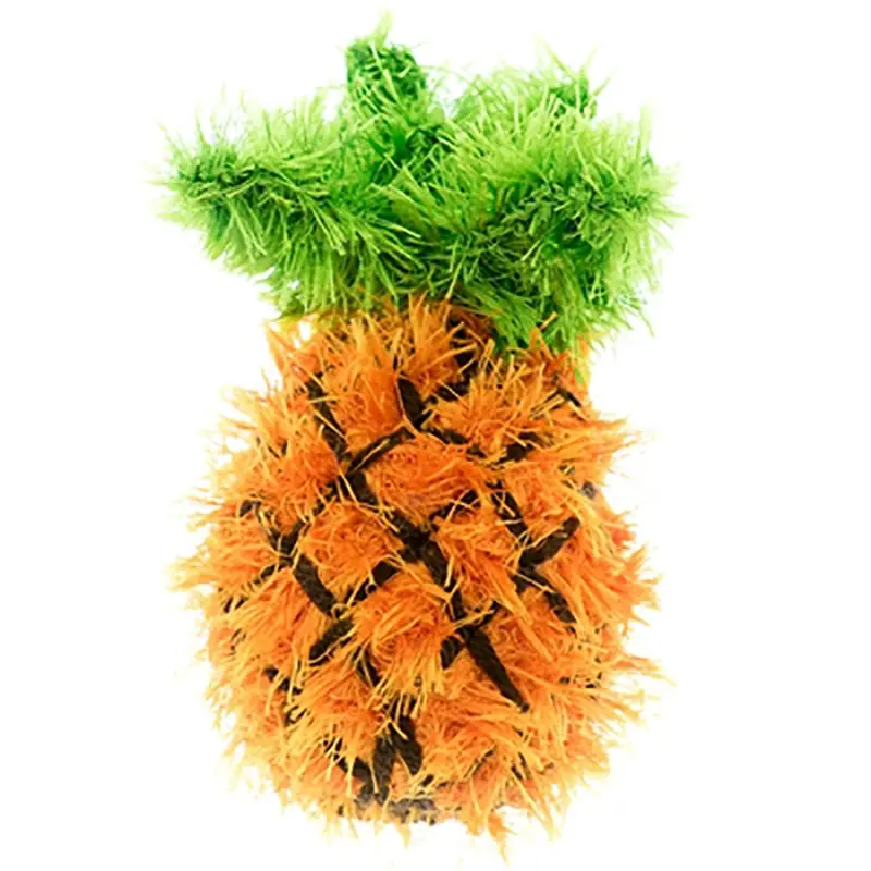 OoMaLoo Handmade Pineapple Dog Toy