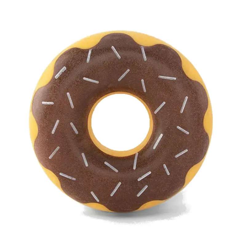 ZippyTuff Donutz Dog Toy - Chocolate