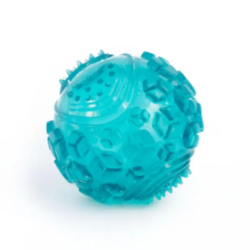 ZippyTuff Squeaker Ball Dog Toy - Teal