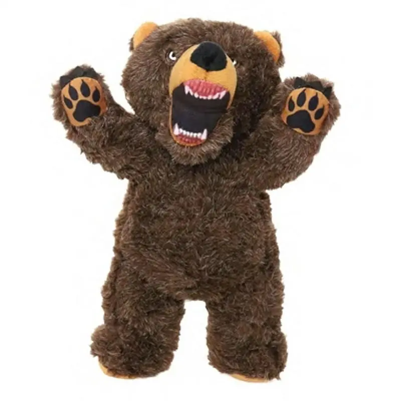 Mighty Angry Animals Dog Toy - Bear