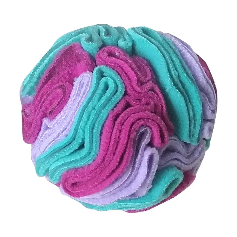 foufou Dog FouFit Hide n' Seek Snuffle Ball Dog Toy - Pink/Purple