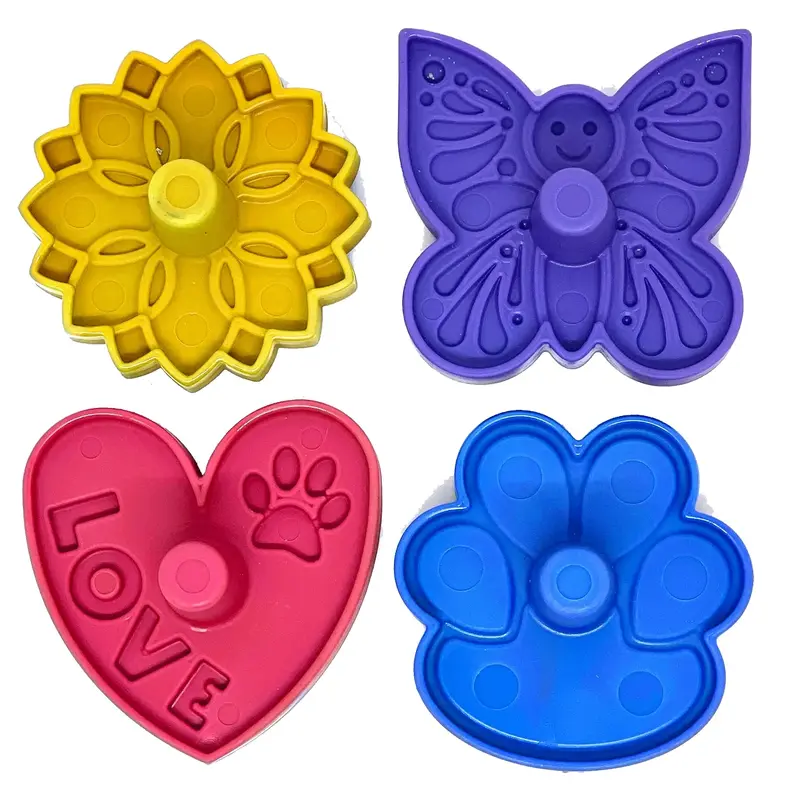 SodaPup Unstoppables Treat Dispenser Stoppers Dog Toy - 4 Pack