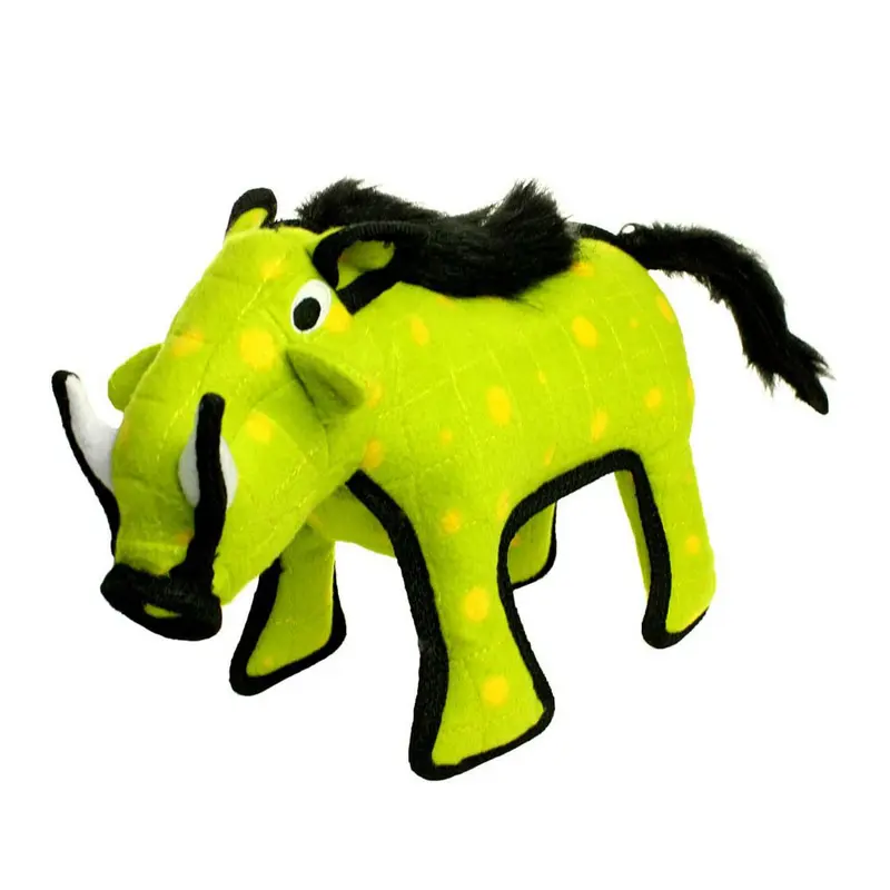 Tuffy Desert Series Dog Toy - Warthog Green