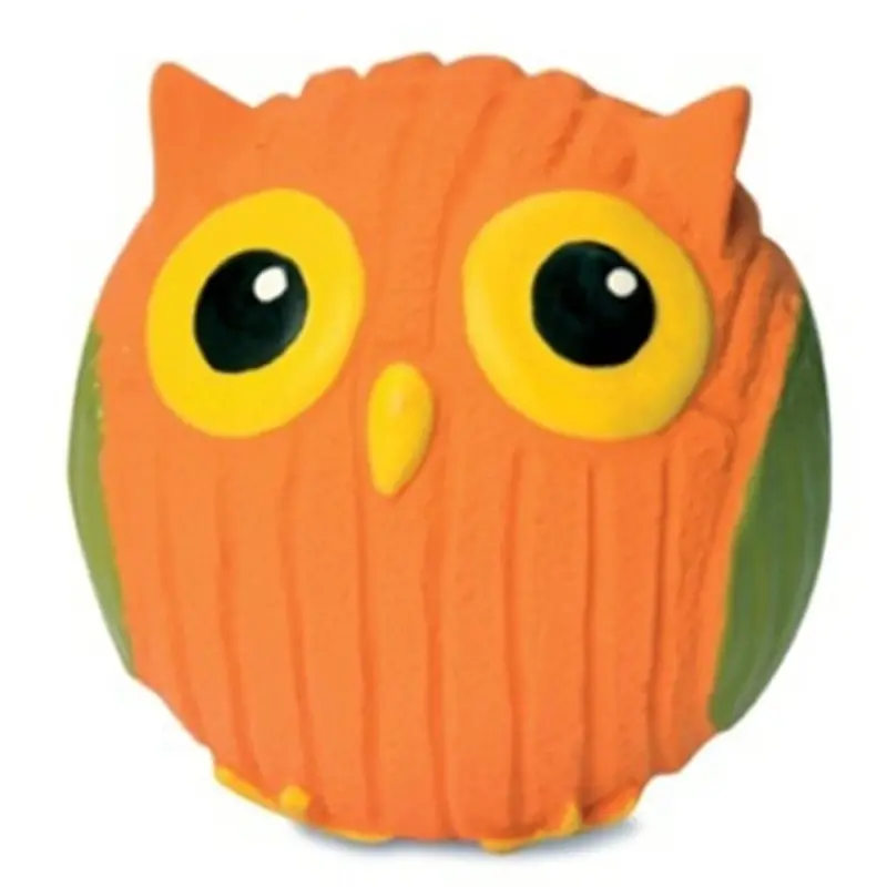 HuggleHounds Ruff-Tex Dog Toy - Poppy the Owl