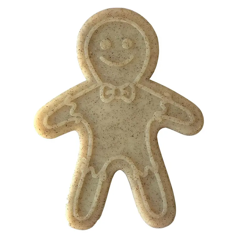 SodaPup Ultra Durable Gingerbread Shaped Dog Toy 