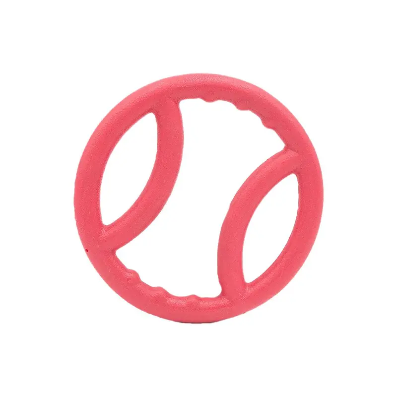 ZippyTuff Squeaky Ring Dog Toy - Pink