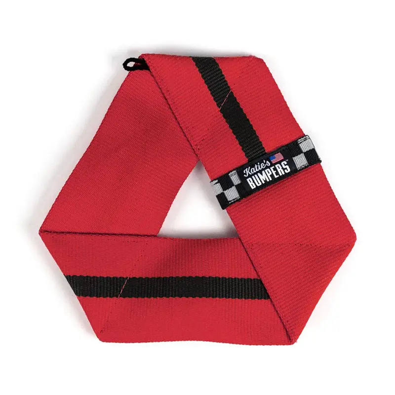 Katie's Bumpers Frequent Flyer Triangle Dog Toy - Red